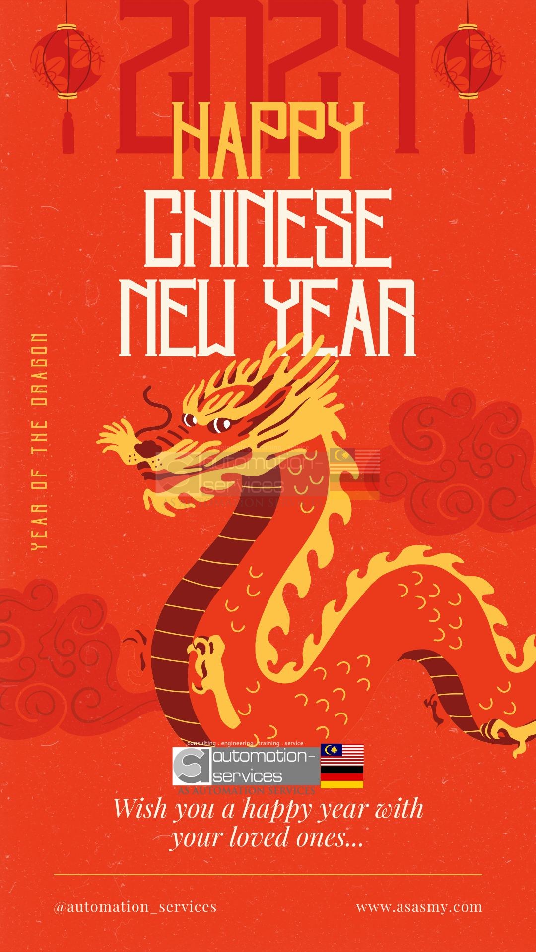 Happy Chinese New Year 2024 from PLC HMI SCADA Training Malaysia! — training photo