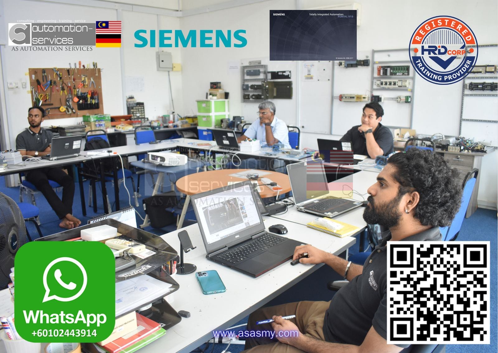 Real Industrial Training | 5-Day Siemens PLC & HMI Hands-On